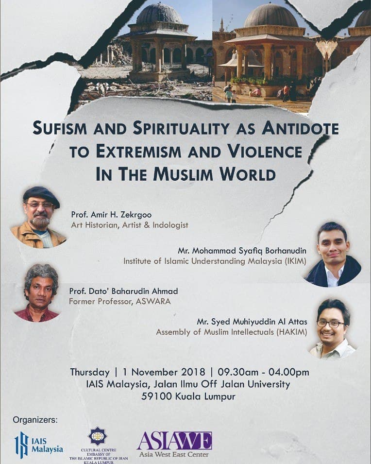 Sufism and Spirituality as an Antidote to Extremism and Violence In Present World