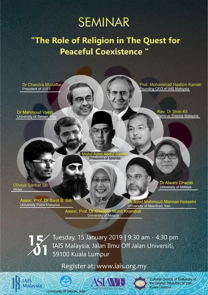 THE ROLE OF RELIGION IN THE QUEST FOR PEACEFUL COEXISTENCE p
